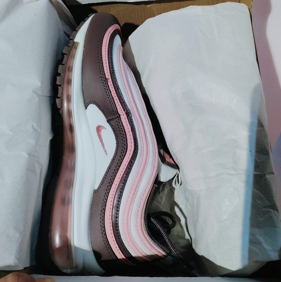 Nike Air Max 97 (GS) Size 7Y Youth or Men (Women'8.5) 25 cm. Violet ore , pink g - Picture 12 of 12